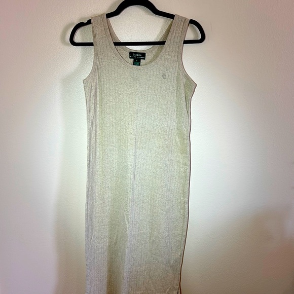 NWOT. Woman’s extra long Lauren Ralph Lauren dress in size S. - Picture 1 of 3